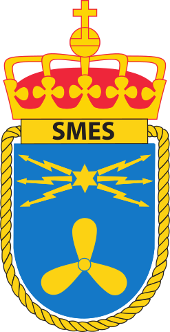 Coat of arms (crest) of the Machine and Electrical School, Norwegian Navy