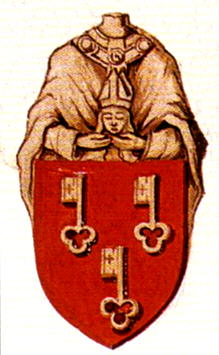 Wapen van Sint-Denijs-Westrem/Arms (crest) of Sint-Denijs-Westrem
