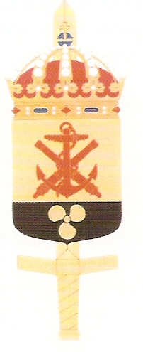 Coat of arms (crest) of the The Muskö Naval Dockyard, Swedish Navy