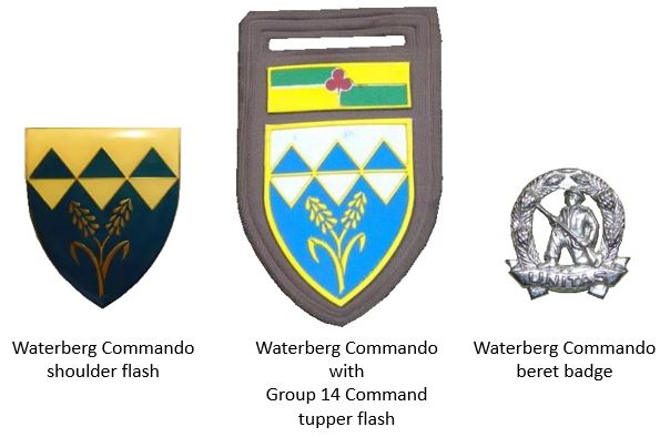 Coat of arms (crest) of the Waterberg Commando, South African Army