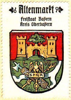 Wappen von Altenmarkt an der Alz