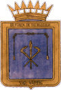 Arms of Brödraföreningen De Tre Blossen