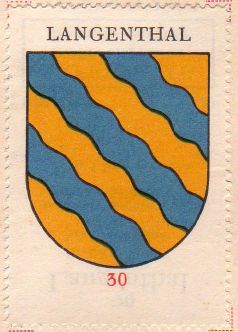 Wappen von/Blason de Langenthal (Bern)