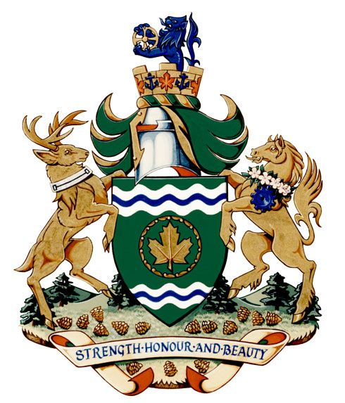 Arms (crest) of Northumberland (Ontario)