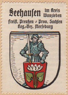 Wappen von Seehausen (Börde)/Coat of arms (crest) of Seehausen (Börde)