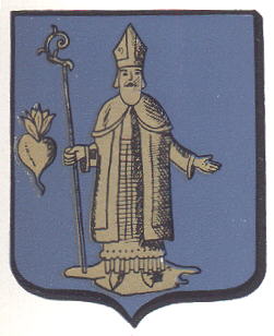 Wapen van Sint-Gillis-Waas/Arms (crest) of Sint-Gillis-Waas