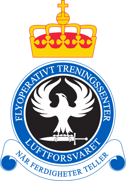 Coat of arms (crest) of the Flight Operational Training Centre, Norwegian Air Force