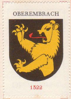 Wappen von/Blason de Oberembrach