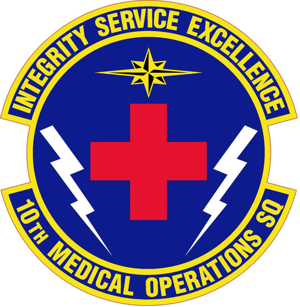 File:10th Medical Operations Squadron, US Air Force.png