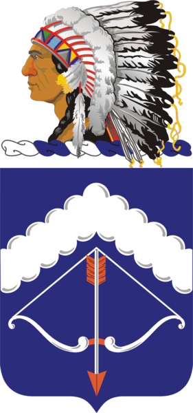 Arms of 245th Aviation Regiment, Oklahoma Army National Guard