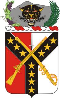 Coat of arms (crest) of the 61st Cavalry Regiment, US Army