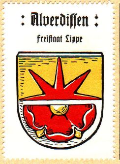 Wappen von Alverdissen/Coat of arms (crest) of Alverdissen