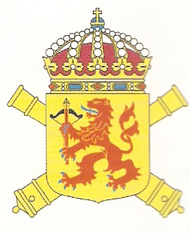 Coat of arms (crest) of the 6th Artillery Regiment Småland Artillery Regiment, Swedish Army