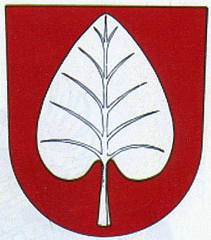 Arms (crest) of Jestřebí (Česká Lípa)