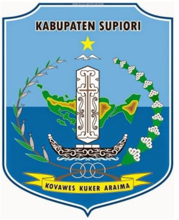 Arms of Supiori Regency