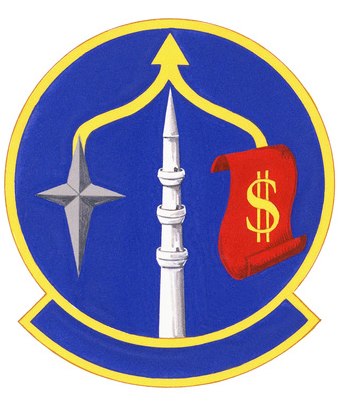Coat of arms (crest) of the 39th Comptroller Squadron, US Air Force
