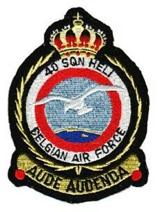 Coat of arms (crest) of the 40th Helicopter Squadron, Belgium Air Force