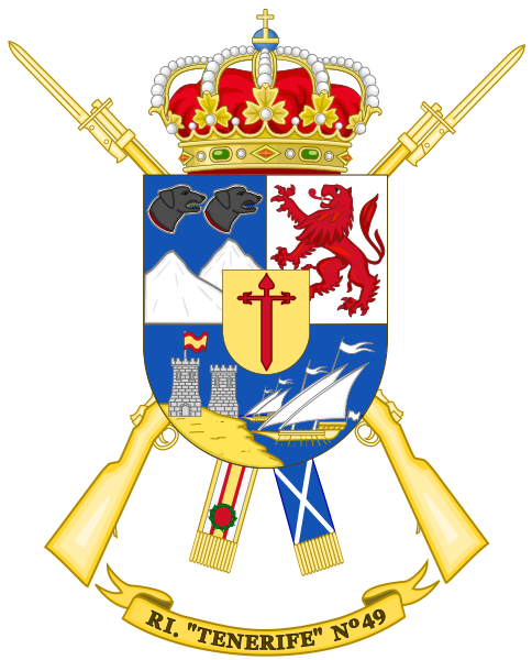 File:Infantry Regiment Tenerife No 49, Spanish Army.png