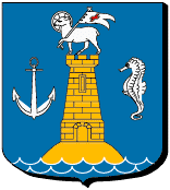 Blason de Saint-Jean-Cap-Ferrat/Arms (crest) of Saint-Jean-Cap-Ferrat