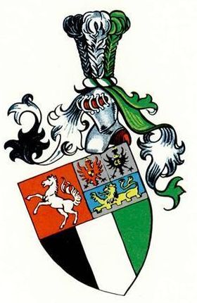 Wappen von Corps Guestphalia Erlangen/Arms (crest) of Corps Guestphalia Erlangen