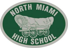 Coat of arms (crest) of North Miami Senior High School Reserve Officer Training Corps, US Army