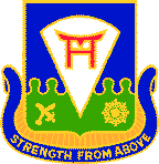 Coat of arms (crest) of 511th Infantry Regiment, US Army