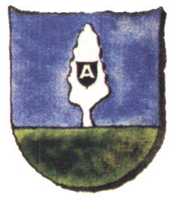 Wappen von Aue (Karlsruhe)/Arms (crest) of Aue (Karlsruhe)