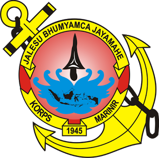 Coat of arms (crest) of the Indonesian Marine Corps