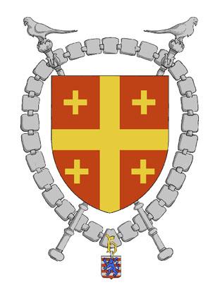 Arms of Sint-Sebastiaansgilde (Brugge)