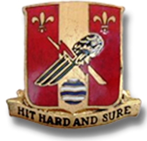 Coat of arms (crest) of 39th Anti Aircraft Artillery Battalion, US Army