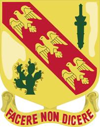 Coat of arms (crest) of 107th Cavalry Regiment, Ohio Army National Guard