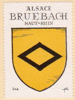 Blason de Bruebach