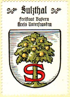Wappen von Sulzthal/Coat of arms (crest) of Sulzthal