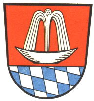 Wappen von Bad Heilbrunn/Arms of Bad Heilbrunn