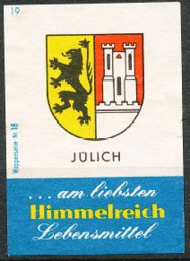 Wappen von Jülich/Coat of arms (crest) of Jülich