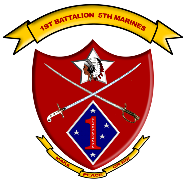 File:1st Battalion, 5th Marines, USMC.png