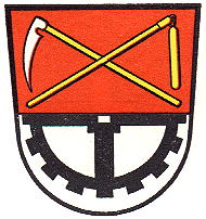 Wappen von Büdelsdorf / Arms of Büdelsdorf
