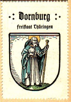 Wappen von Dornburg/Saale/Coat of arms (crest) of Dornburg/Saale