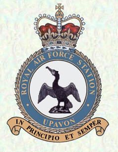 Coat of arms (crest) of the RAF Station Upavon, Royal Air Force