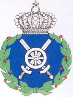 Coat of arms (crest) of the Train Troops Cadet School, Swedish Army