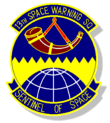 Coat of arms (crest) of the 13th Space Warning Squadron, US Air Force