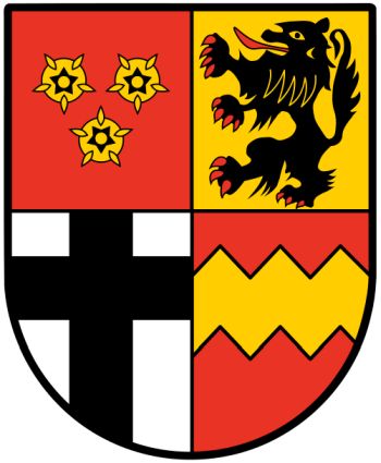 Wappen von Kreis Euskirchen/Arms (crest) of the Euskirchen district