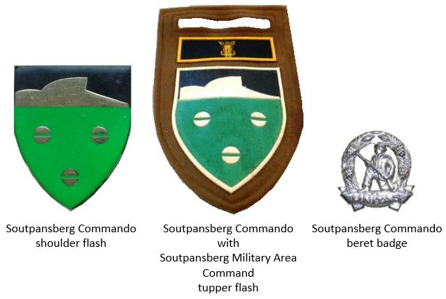 Coat of arms (crest) of the Soutpansberg Commando, South African Army