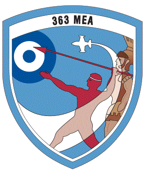 Coat of arms (crest) of the 363rd Air Training Squadron, Hellenic Air Force