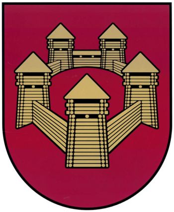 Arms of Tērvete (municipality)