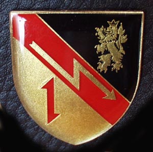 Coat of arms (crest) of the Signal Battalion 970, German Army