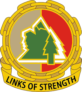 Coat of arms (crest) of 167th Support Battalion, US Army