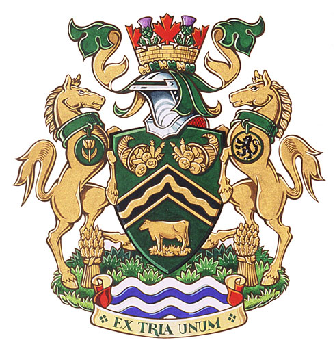 Arms (crest) of Bradford West Gwillimbury