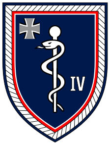Coat of arms (crest) of the Medical Command IV, Germany