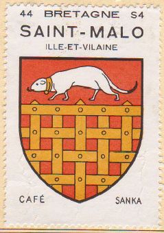 Saint-Malo - Blason de Saint-Malo / Armoiries - Coat of arms - crest of  Saint-Malo